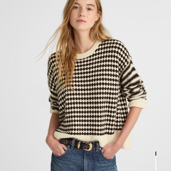 Madewell Sweaters - Madewell Mixed Stripe Pullover Sweater